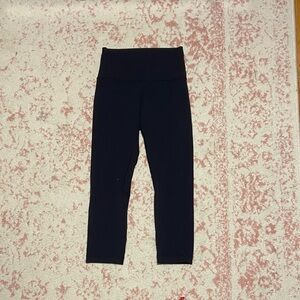 Black lululemon Align cropped leggings